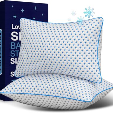 Memory Foam Pillows 2 Pack – Adjustable Loft Cooling Pillows King Size Set of 2 for Sleeping, Firm, Supportive, and Breathable Design for Hot, Side, Back, and Stomach Sleepers
